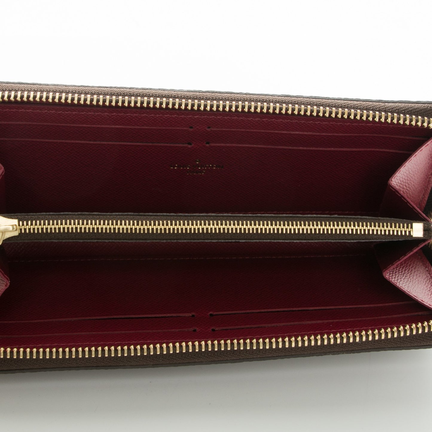 Monogram Clemence Wallet Fuchsia