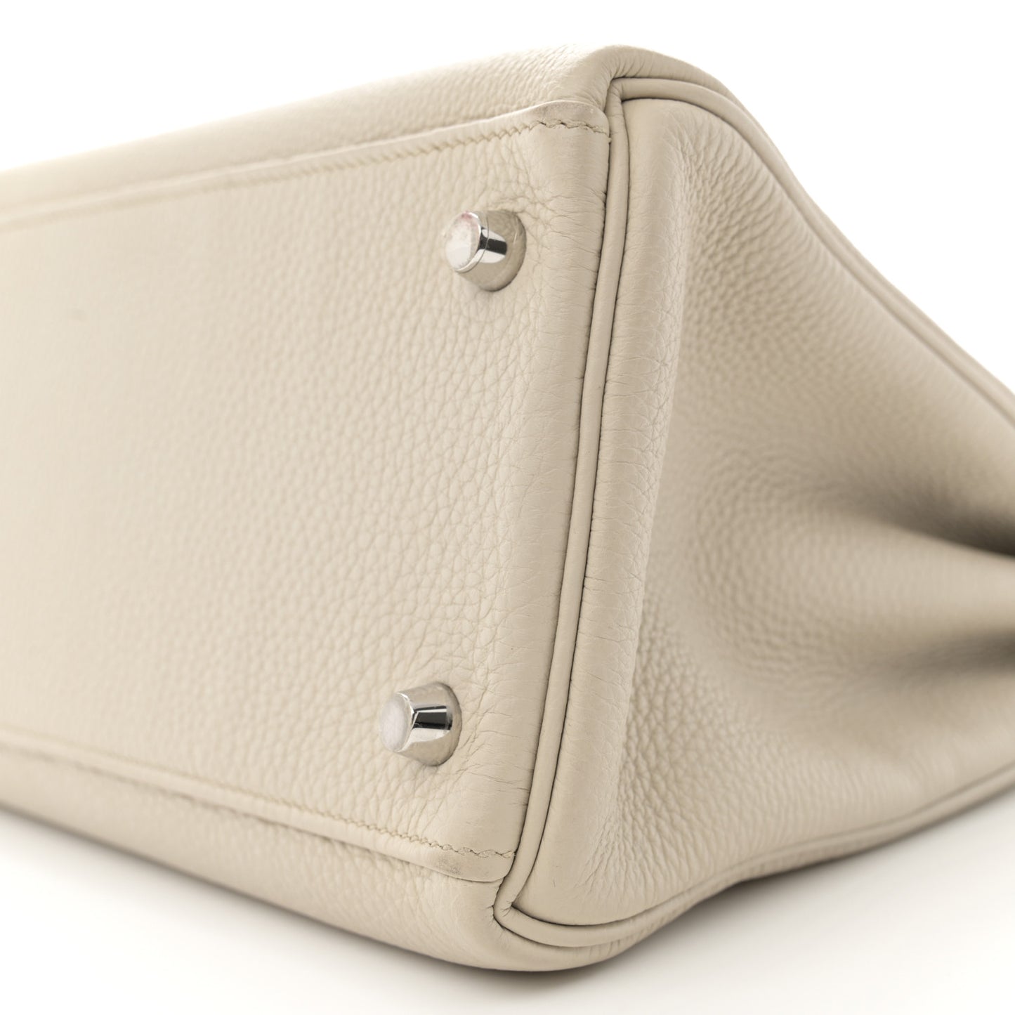 Togo Matte Alligator Kelly Retourne Touch 28 Beton