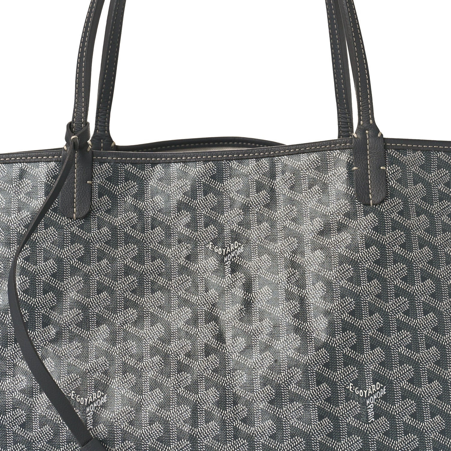 Goyard Goyardine Saint Louis GM Grey 9 of 14