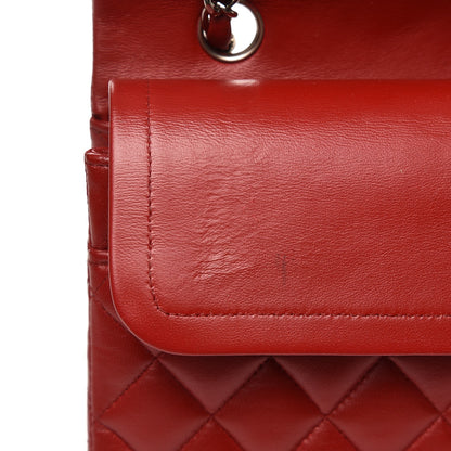 Chanel Lambskin Quilted Medium Double Flap Red 9 of 11