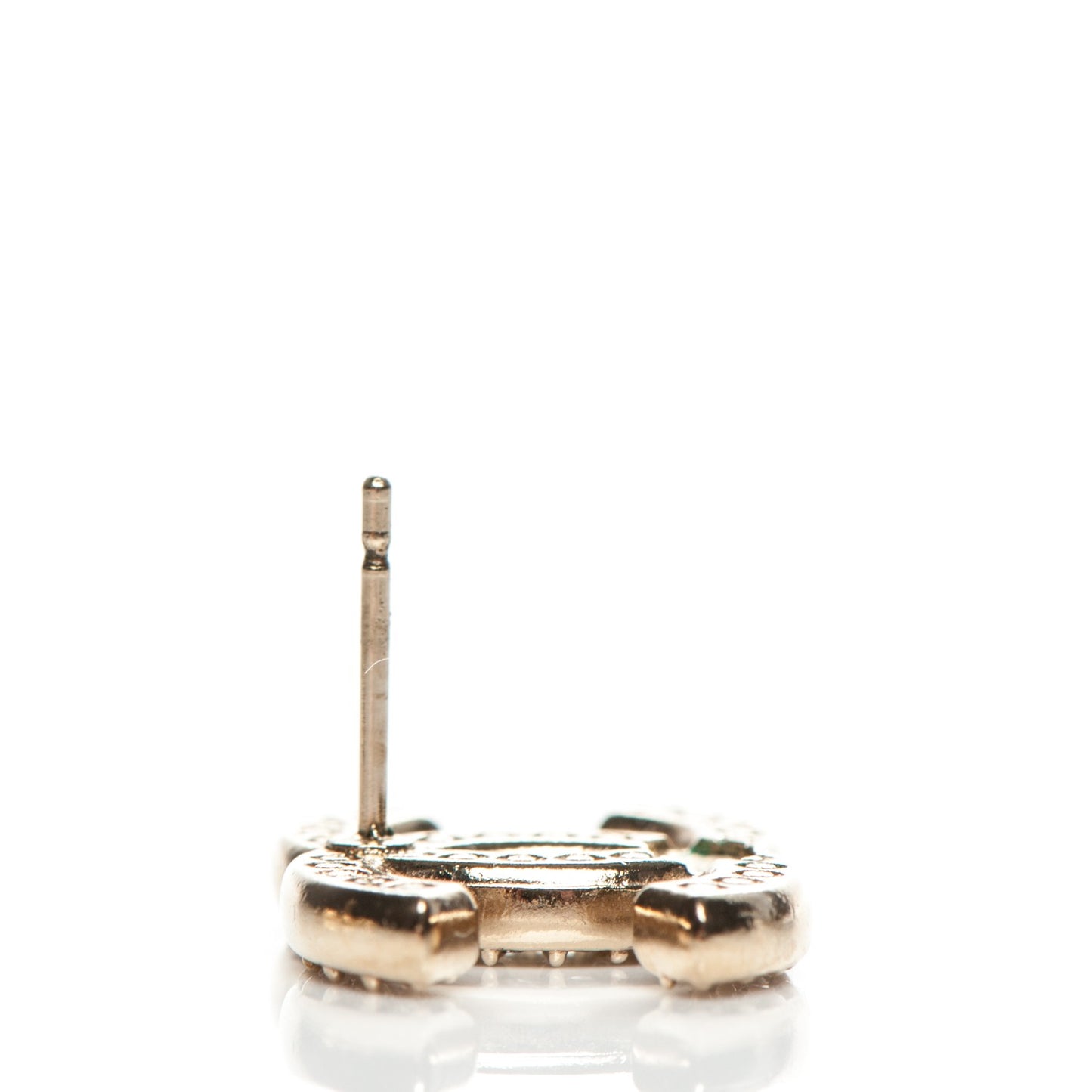 Crystal CC Earrings Gold
