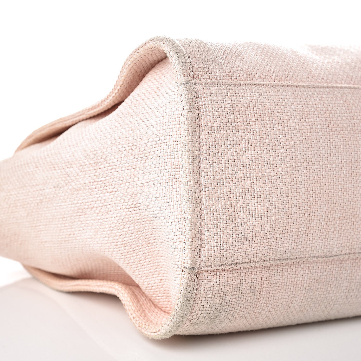 Chanel Canvas Large Deauville Tote Pink 19 of 20