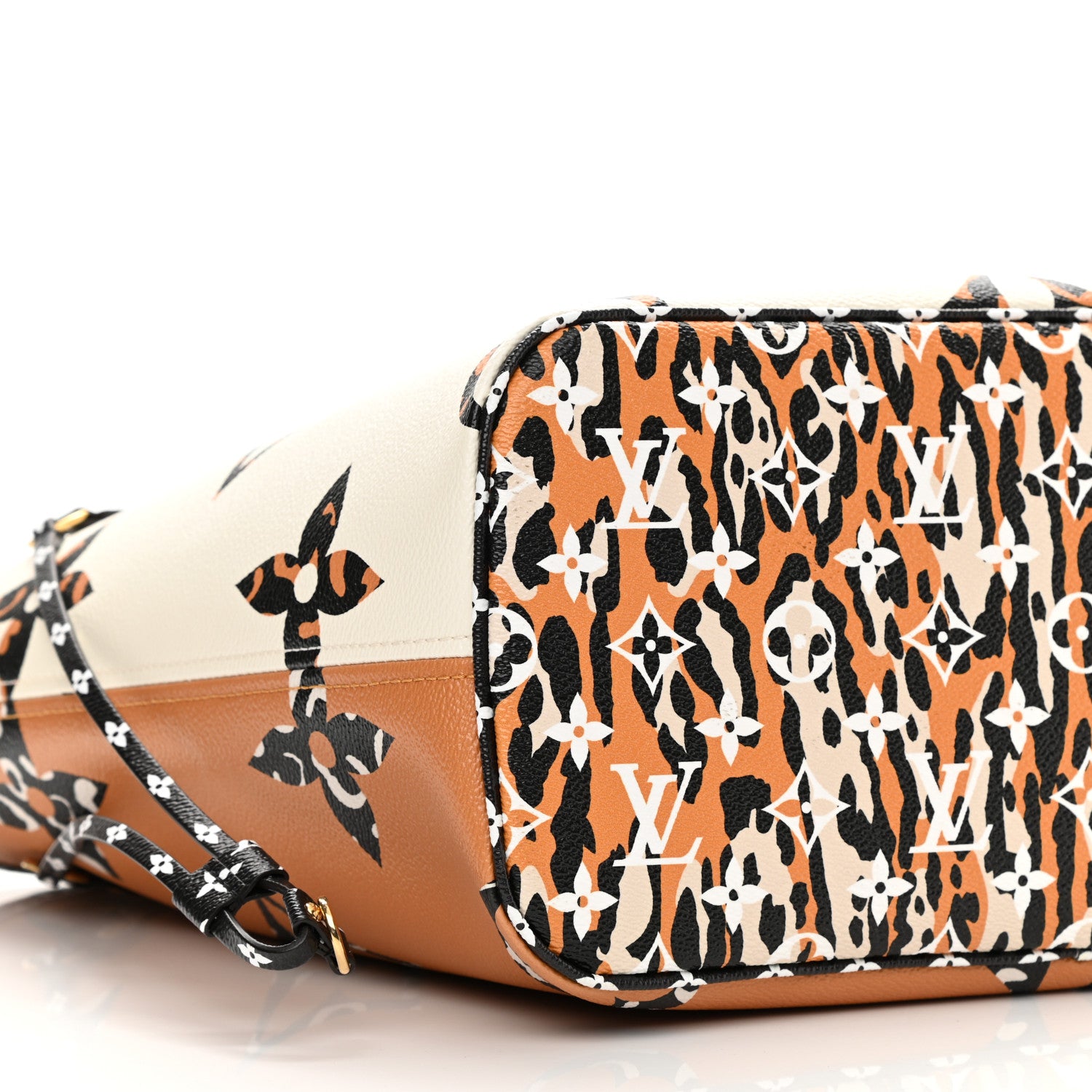 Louis Vuitton Monogram Giant Jungle Neverfull MM Ivory 10 of 12