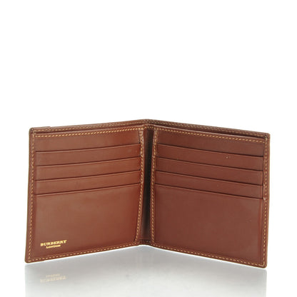 Burberry Haymarket Check Bi-Fold Wallet Brown 5 of 7