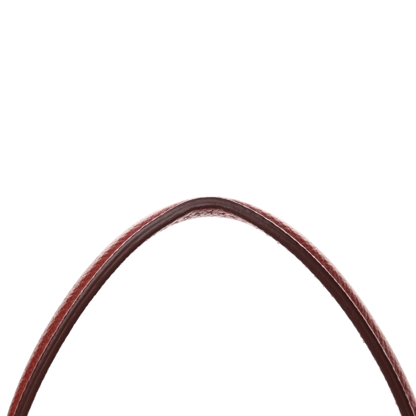 Grained Calfskin Nano Belt Bag Burgundy