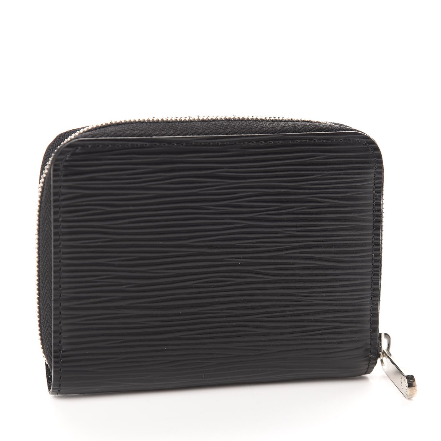 Louis Vuitton Epi Zippy Coin Purse Black 3 of 6