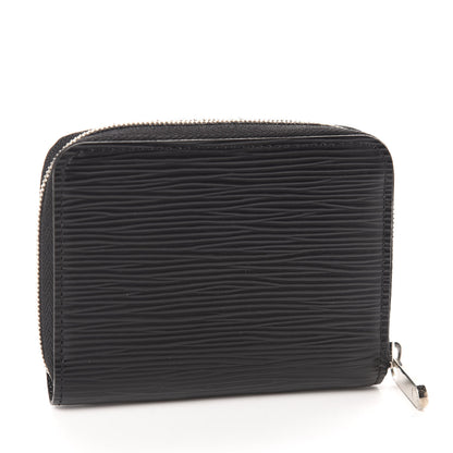 Louis Vuitton Epi Zippy Coin Purse Black 3 of 6