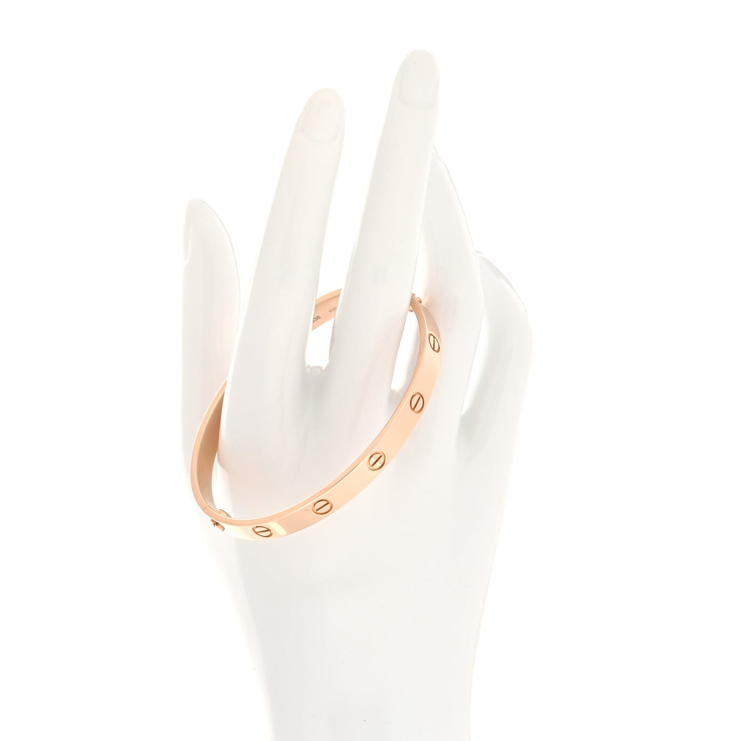 18K Pink Gold LOVE Bracelet 19