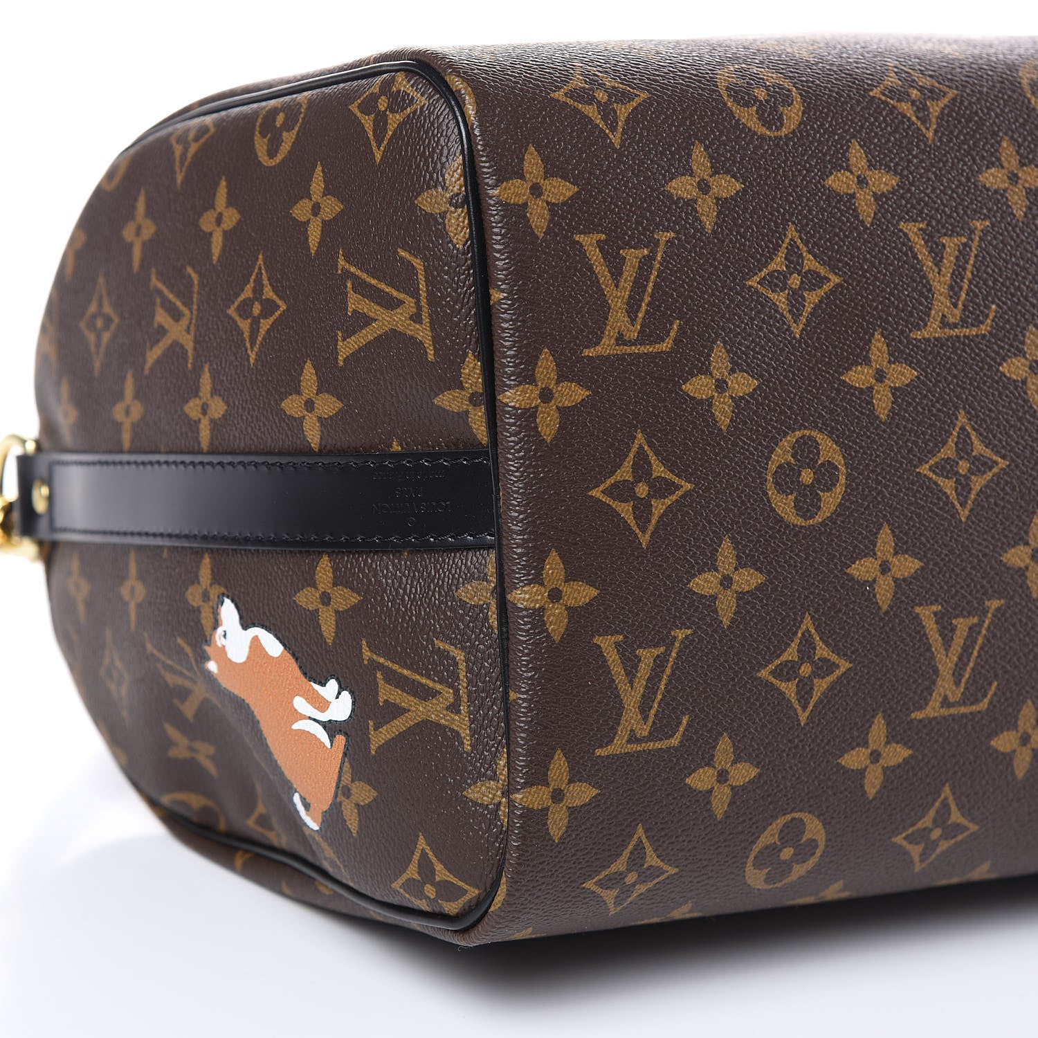 Louis Vuitton Monogram My World Tour Speedy Bandouliere 30 Black 8 of 10