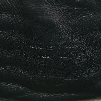 Saint Laurent Grain De Poudre Matelasse Monogram Mini Lou Camera Bag Black 7 of 10