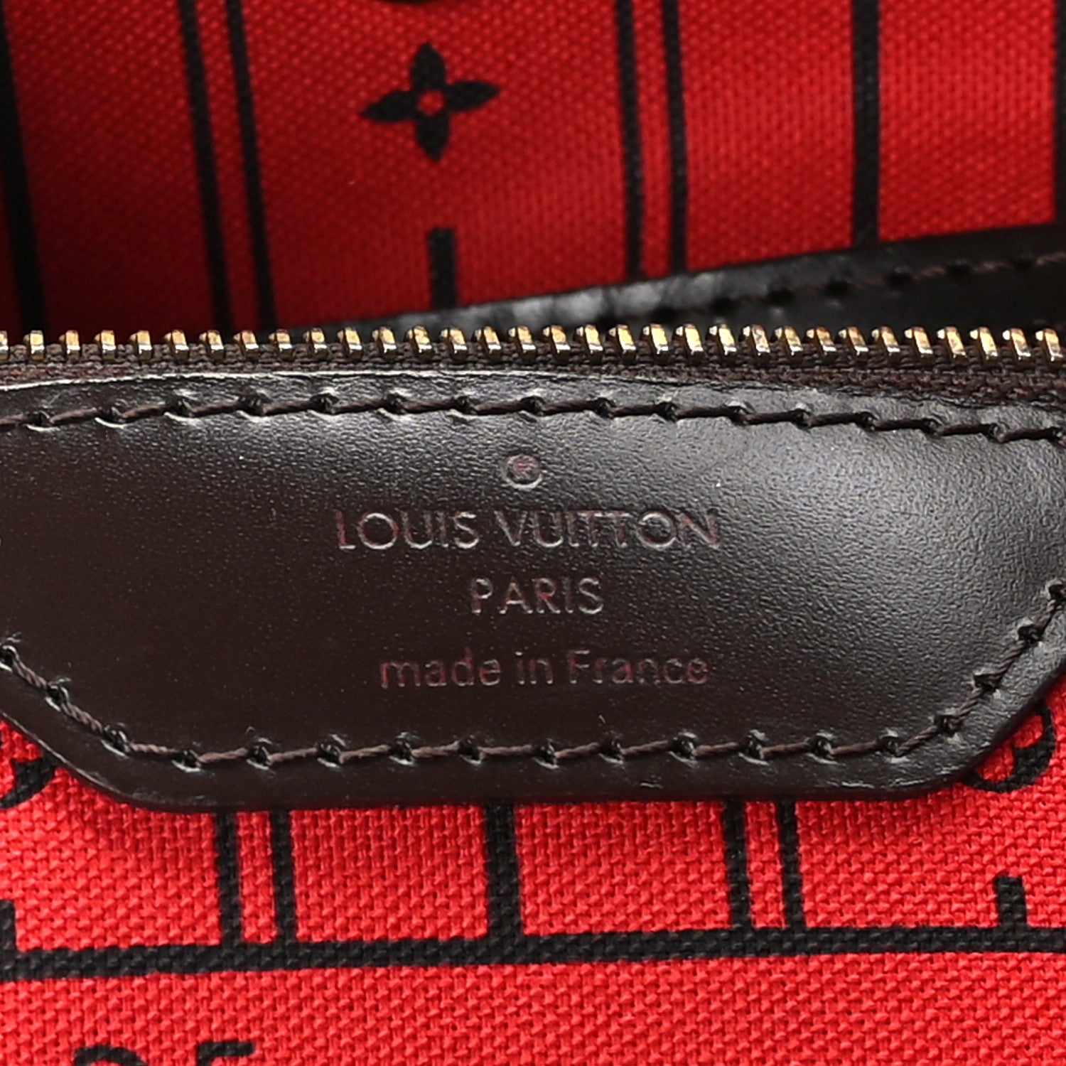 Louis Vuitton Damier Ebene Neverfull PM 6 of 9
