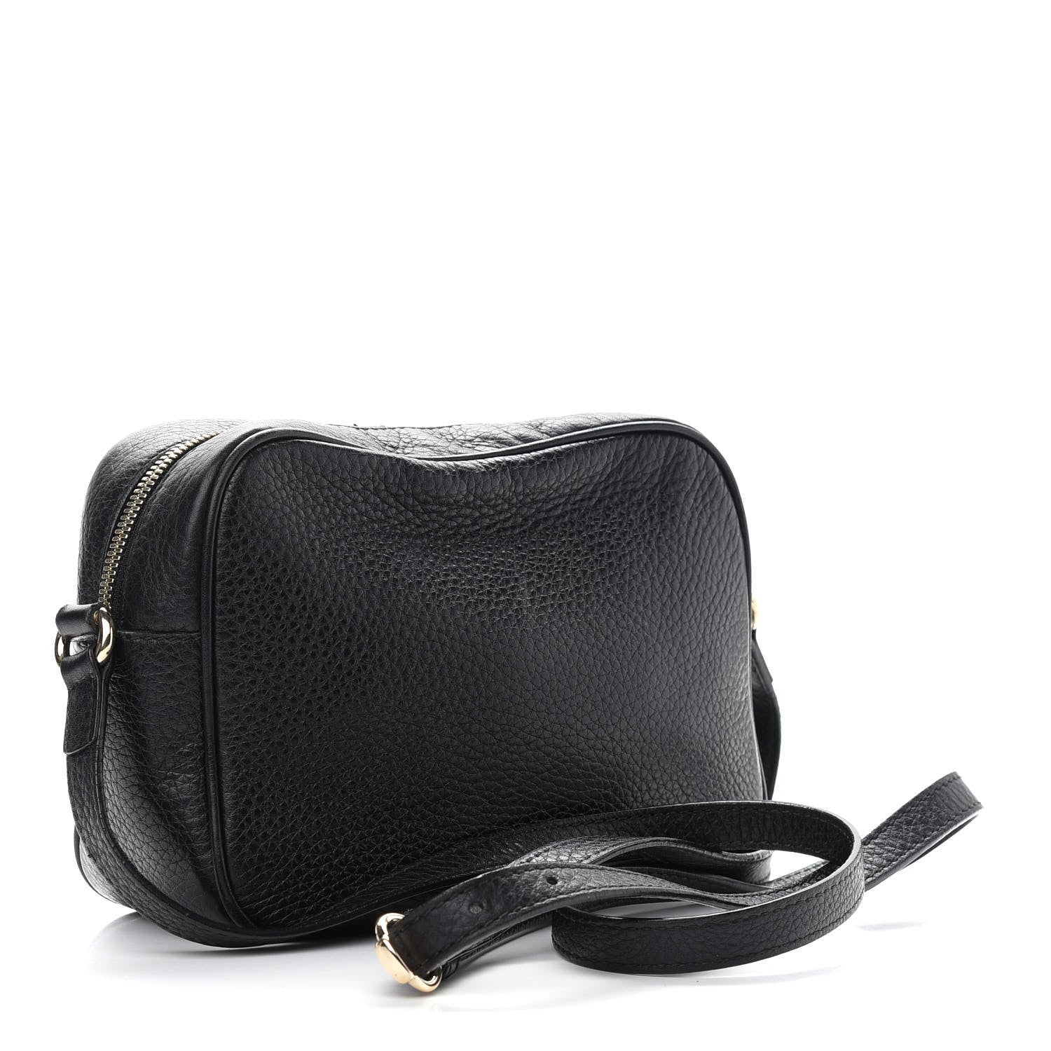 Gucci Pebbled Calfskin Small Soho Disco Bag Black 3 of 10