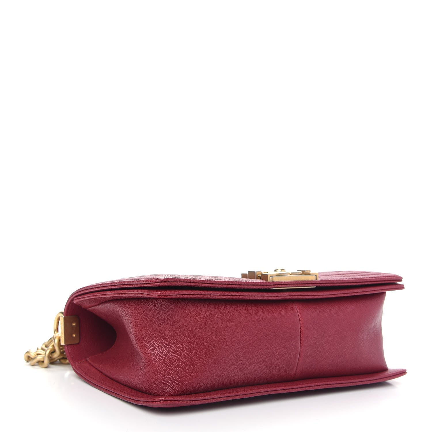 Chanel Caviar Quilted Medium Boy Flap Red 4 of 10