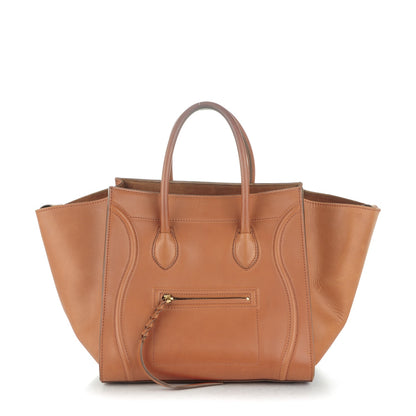 Celine Natural Calfskin Medium Phantom Luggage Tan 1 of 9