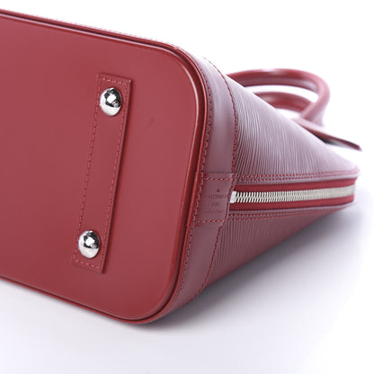 Louis Vuitton Epi Alma PM Rubis 8 of 9