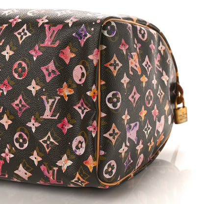 Louis Vuitton Watercolor Aquarelle Speedy 35 Brown 7 of 8