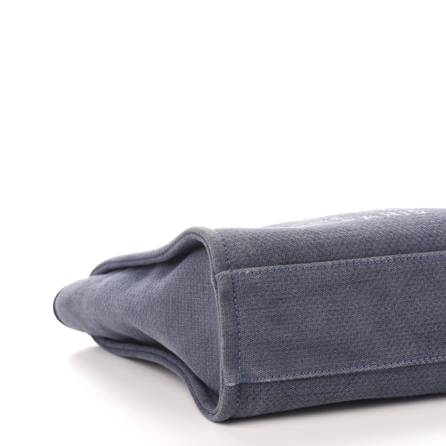Canvas Mini Deauville Tote Denim Blue