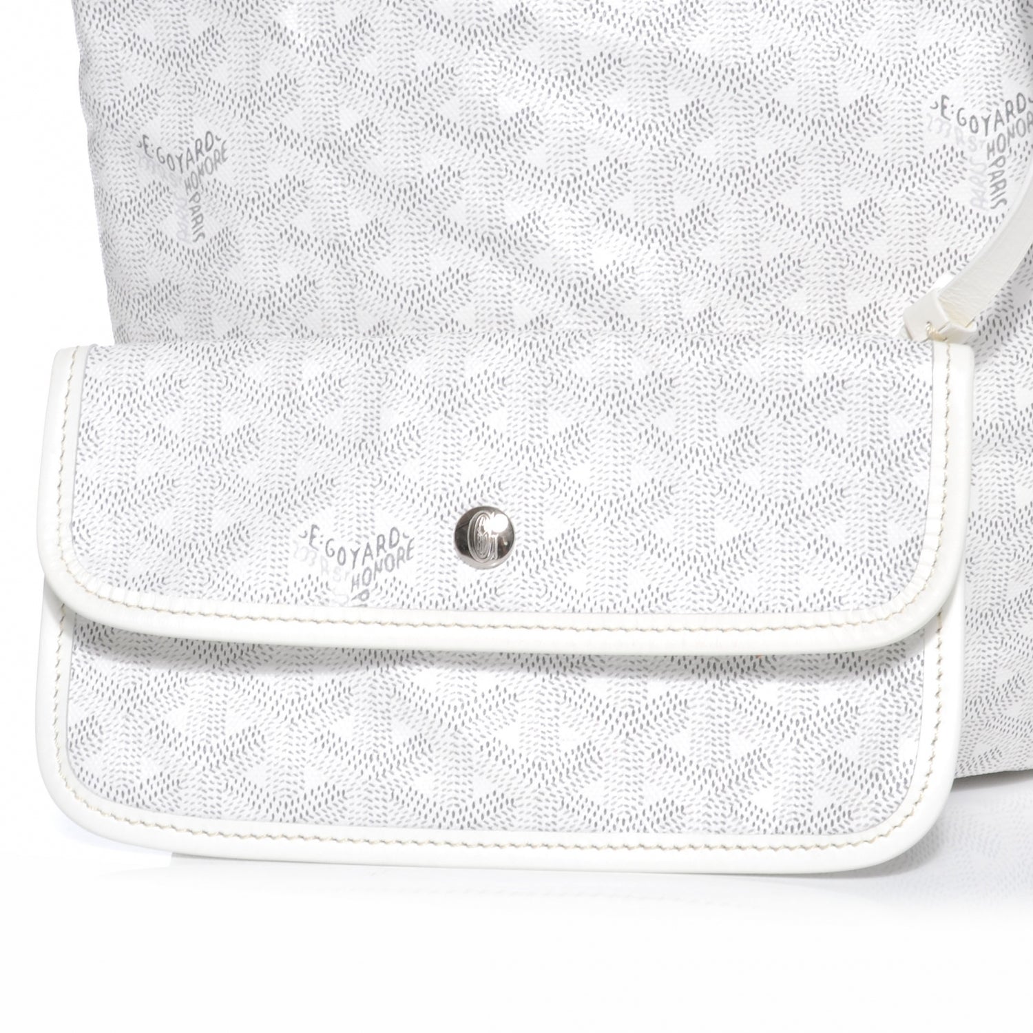 Goyard Goyardine Saint Louis GM White 5 of 9