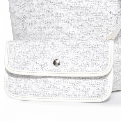 Goyard Goyardine Saint Louis GM White 5 of 9