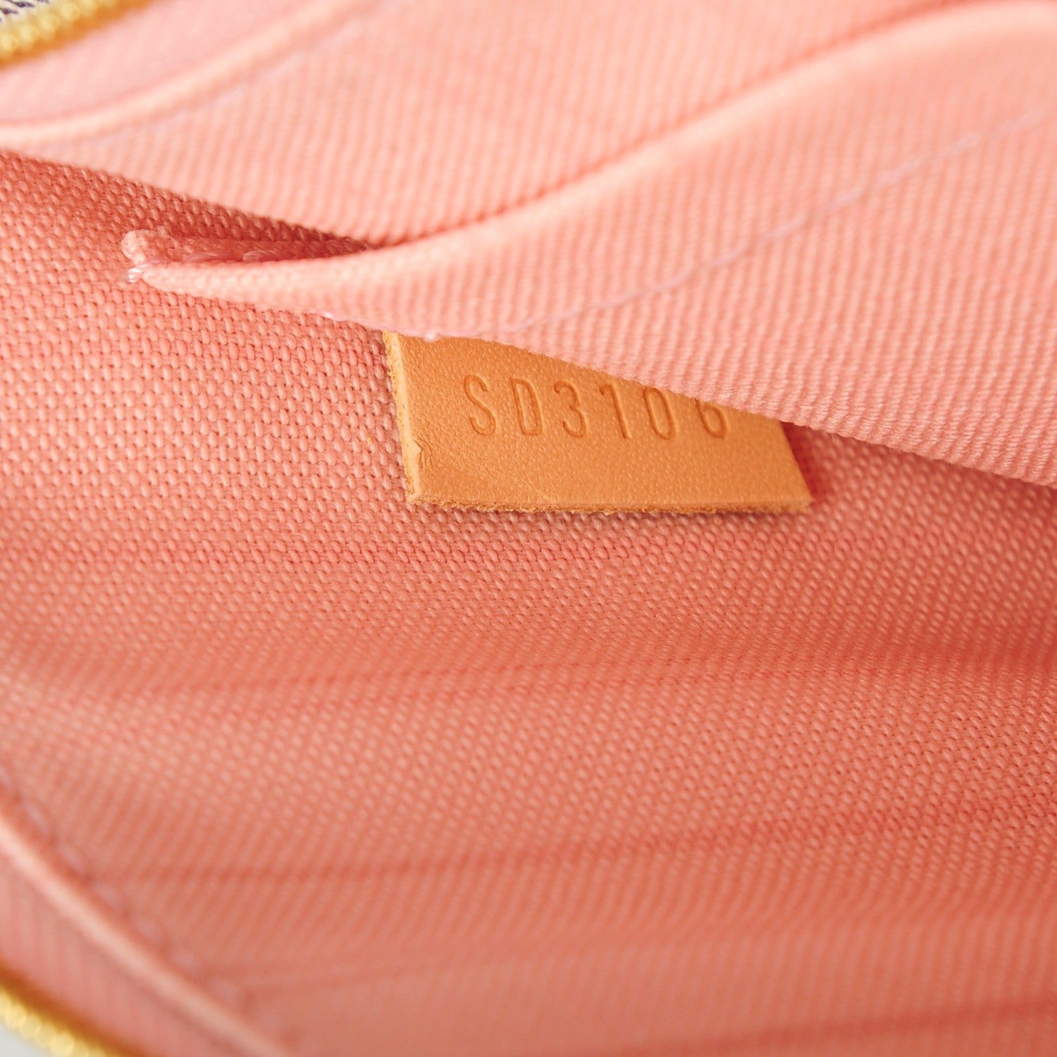 Louis Vuitton Damier Azur Neverfull MM GM Pochette Rose Ballerine 7 of 7