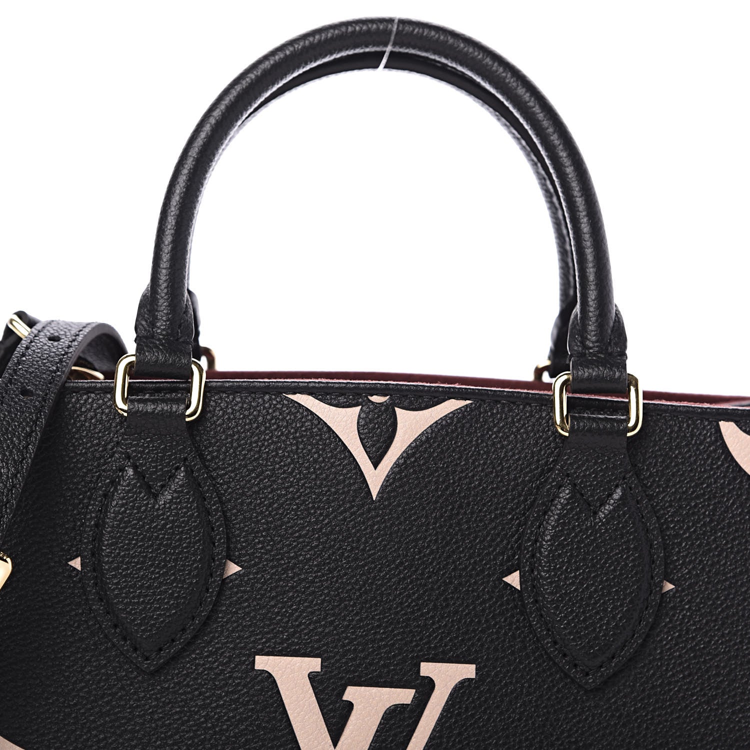 Louis Vuitton Empreinte Monogram Giant Onthego PM Black Beige 10 of 10