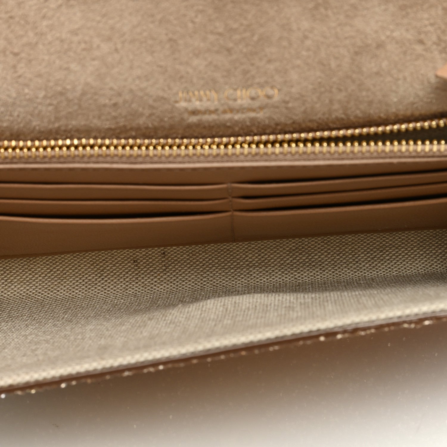 Jimmy Choo Glitter Degrade Emmie Clutch Silver Gold Rose Gold 5 of 8