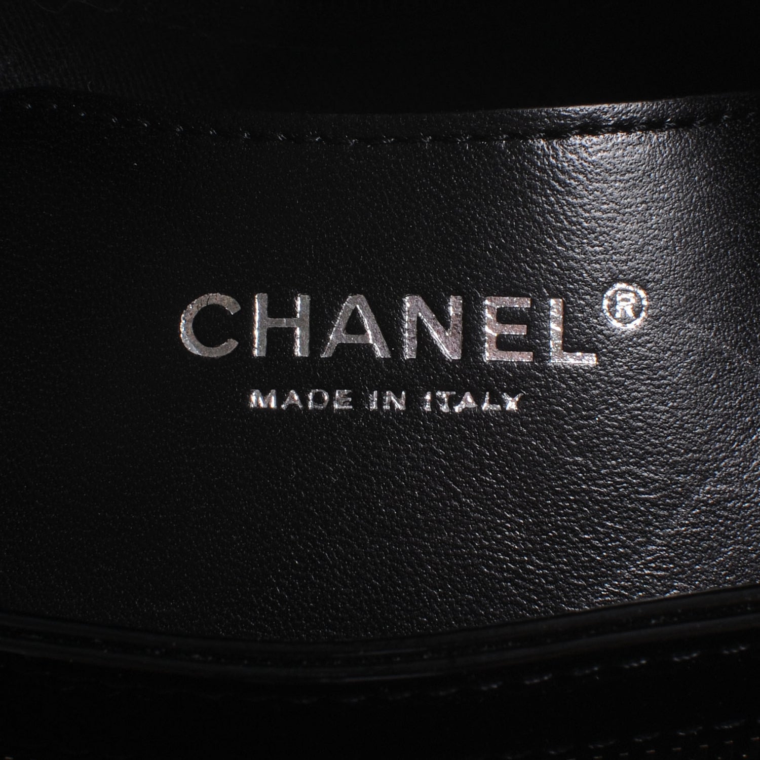Chanel Patent Quilted Large Just Mademoiselle Black 6 of 7