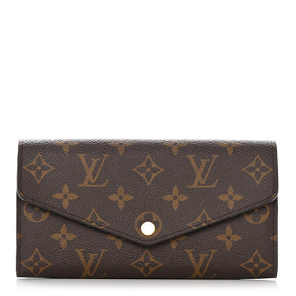 Louis Vuitton Monogram Sarah Wallet NM 1 of 6