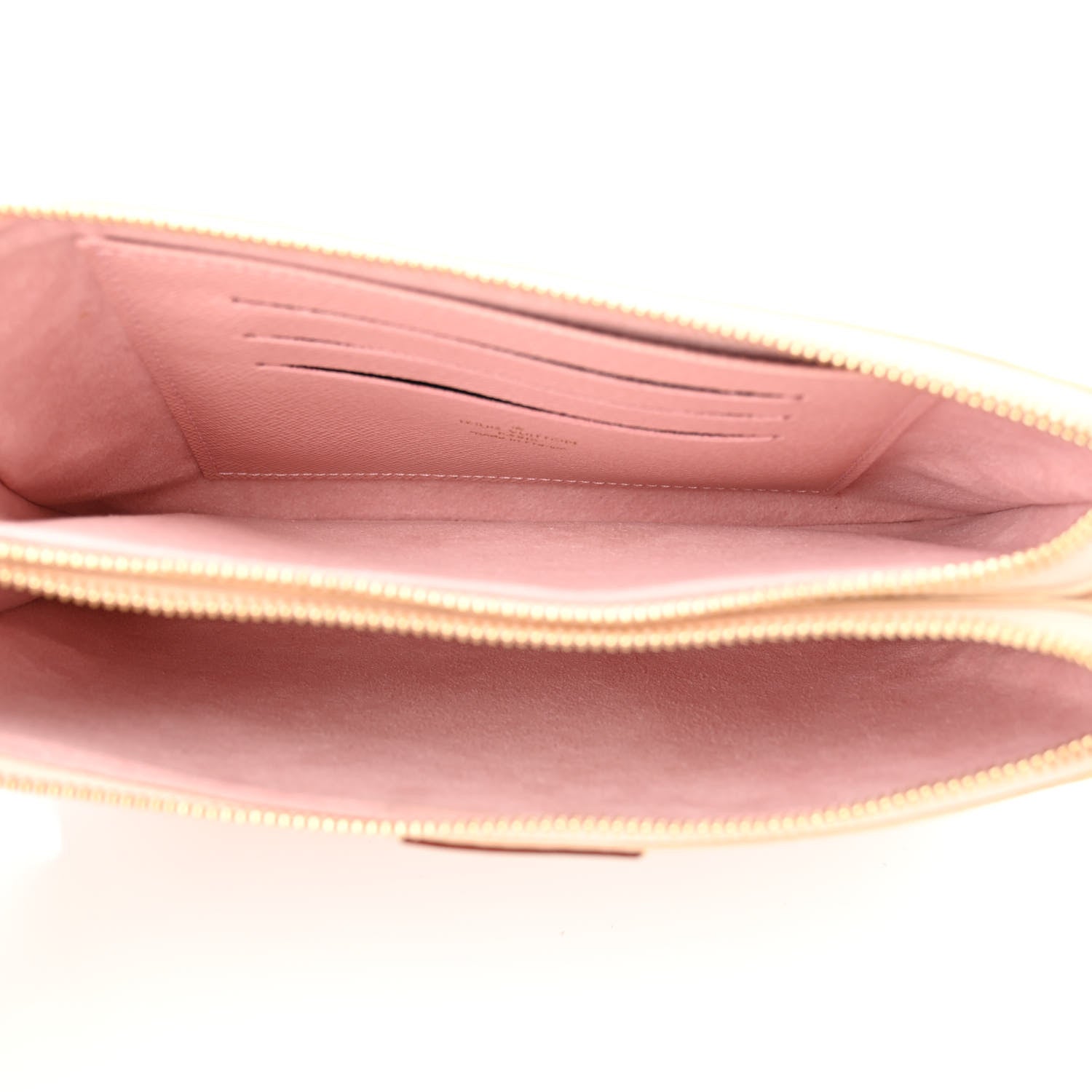 Louis Vuitton Damier Azur Double Zip Pochette 6 of 11