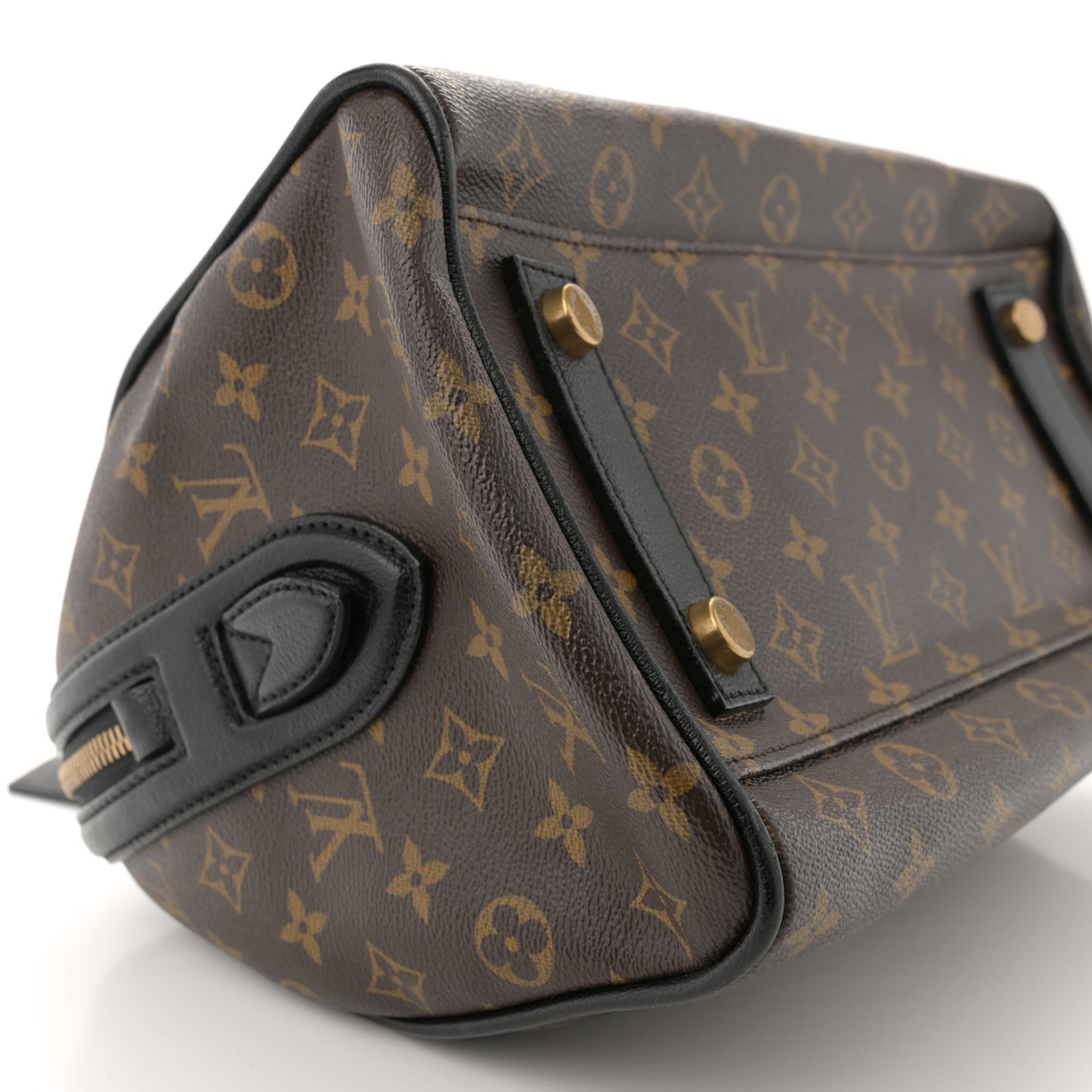Monogram Golden Arrow Speedy Black