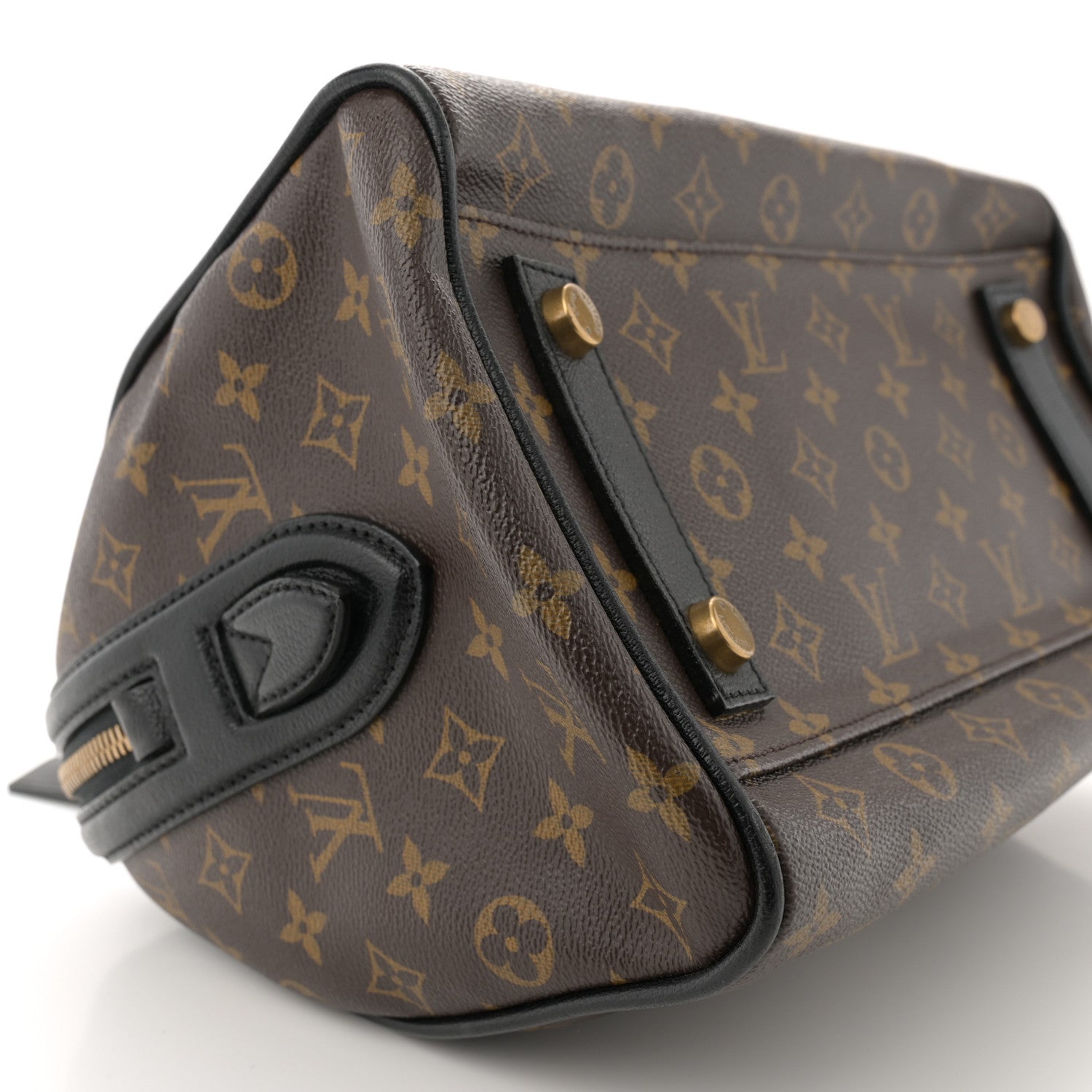 Louis Vuitton Monogram Golden Arrow Speedy Black 8 of 12