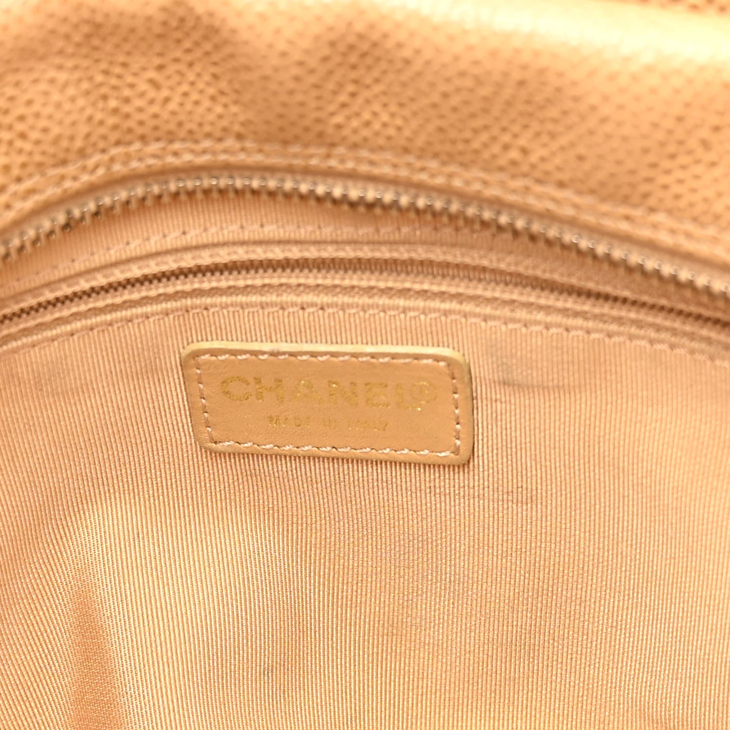 Chanel Caviar Quilted Petit Timeless Tote PTT Beige 5 of 9