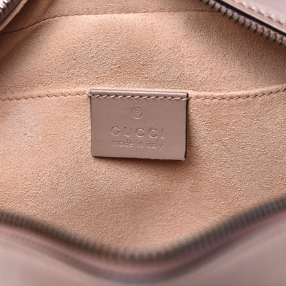 Gucci Calfskin Matelasse Small GG Marmont Chain Shoulder Bag Porcelain Rose 5 of 9