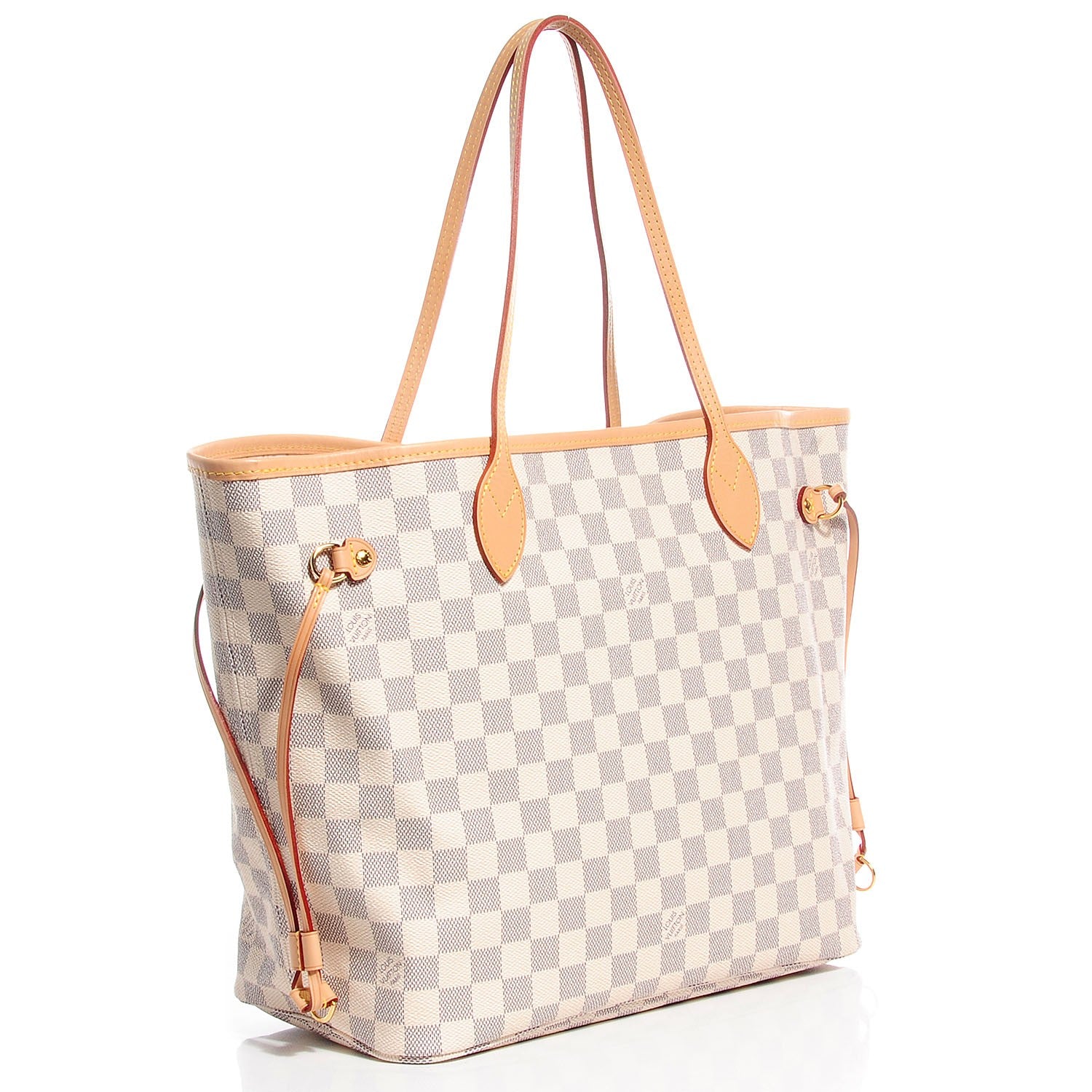 Louis Vuitton Damier Azur Neverfull MM 4 of 10