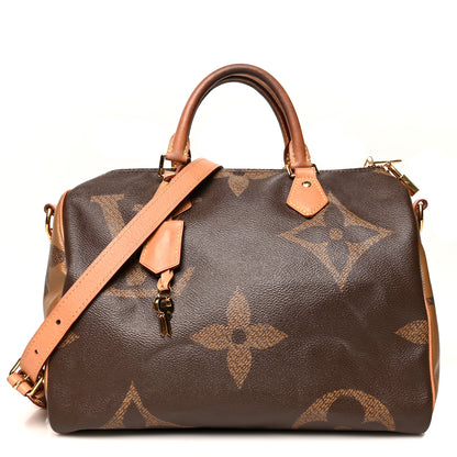 Louis Vuitton Reverse Monogram Giant Speedy Bandouliere 30 1 of 15