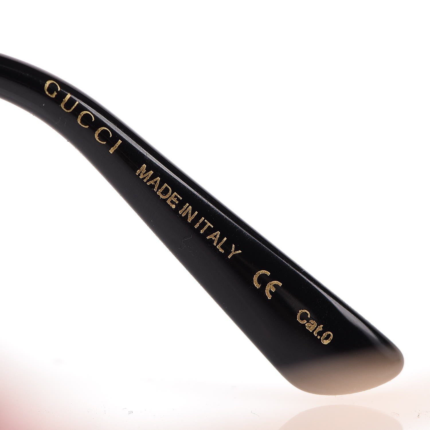 Gucci Metal Crystal Cat Eye Sunglasses GG0046S Light Pink 6 of 7