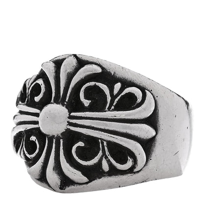Chrome Hearts Sterling Silver Keeper Ring 63 10.5 3 of 5
