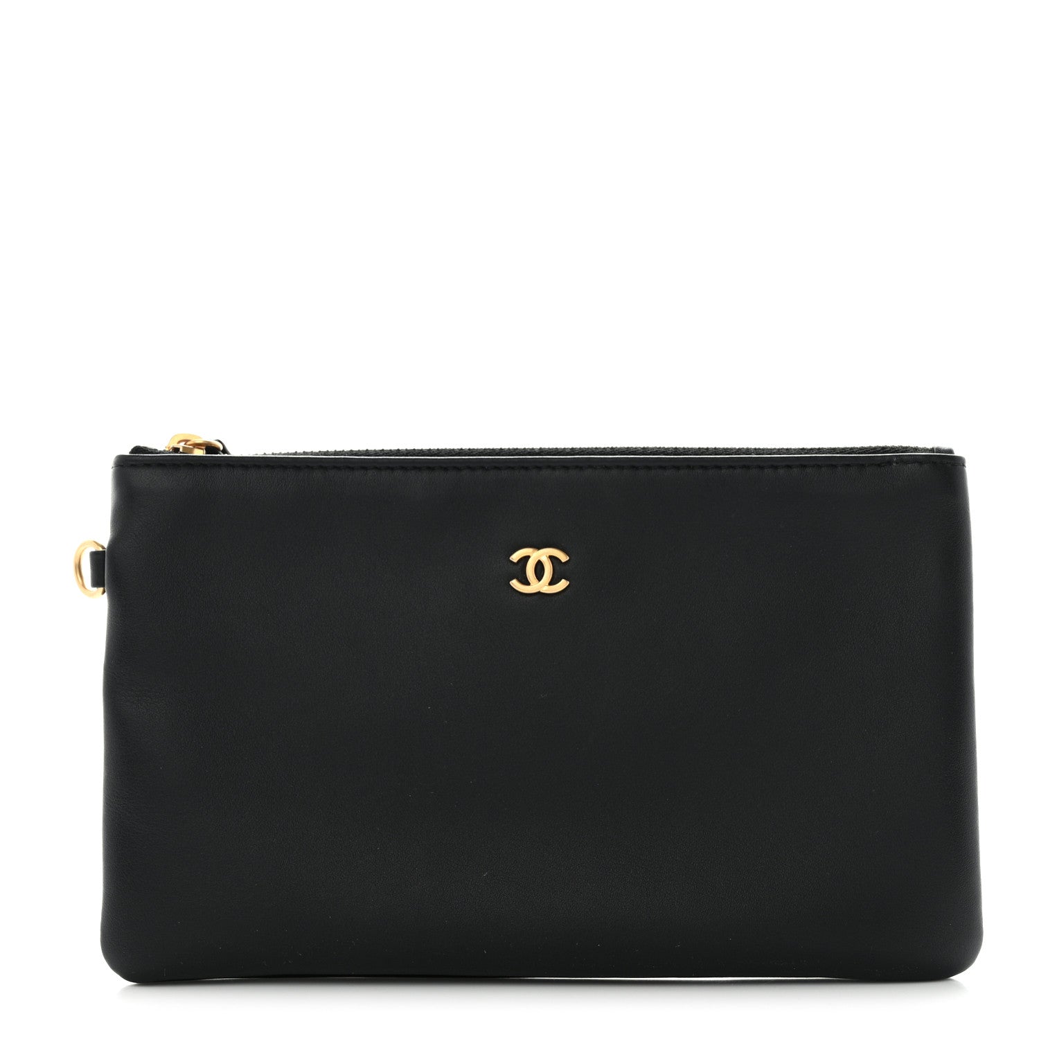 Chanel Shiny Calfskin Chanel 22 Removable Pouch Black 1 of 6