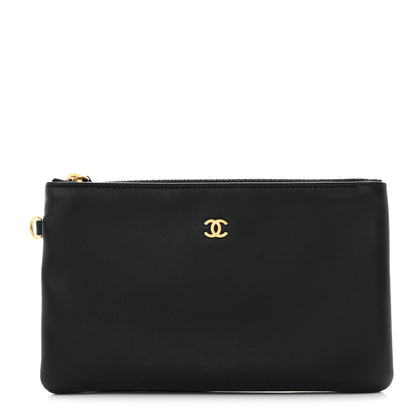 Chanel Shiny Calfskin Chanel 22 Removable Pouch Black 1 of 6