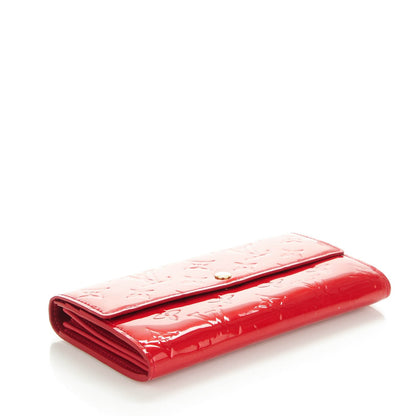 Louis Vuitton Vernis Sarah Wallet Pomme D'Amour 4 of 7