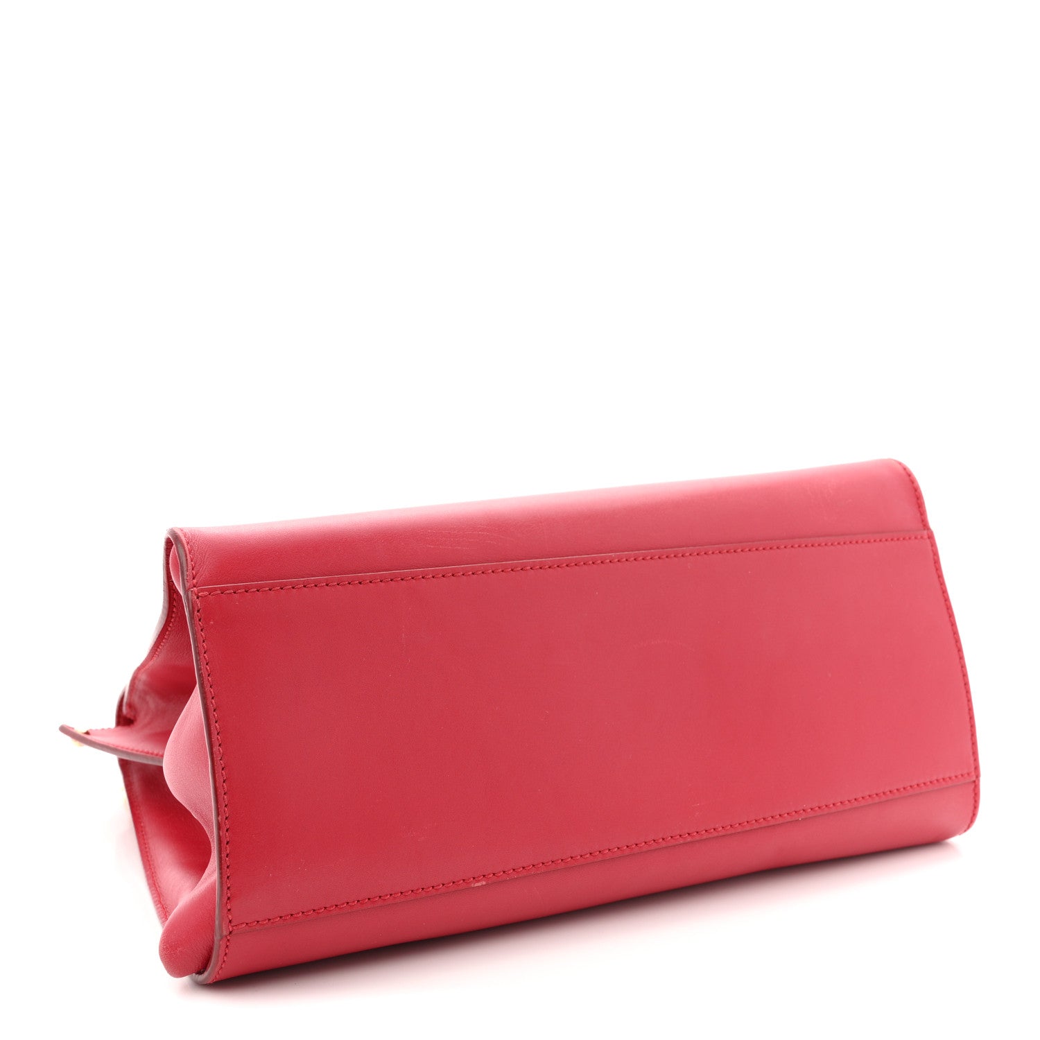Salvatore Ferragamo Calfskin Medium Sofia Shoulder Bag Red 4 of 12