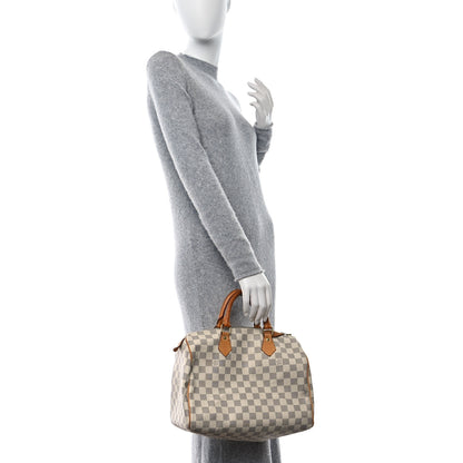 Louis Vuitton LOUIS VUITTON Damier Azur Speedy Bandouliere 30 2 of 16