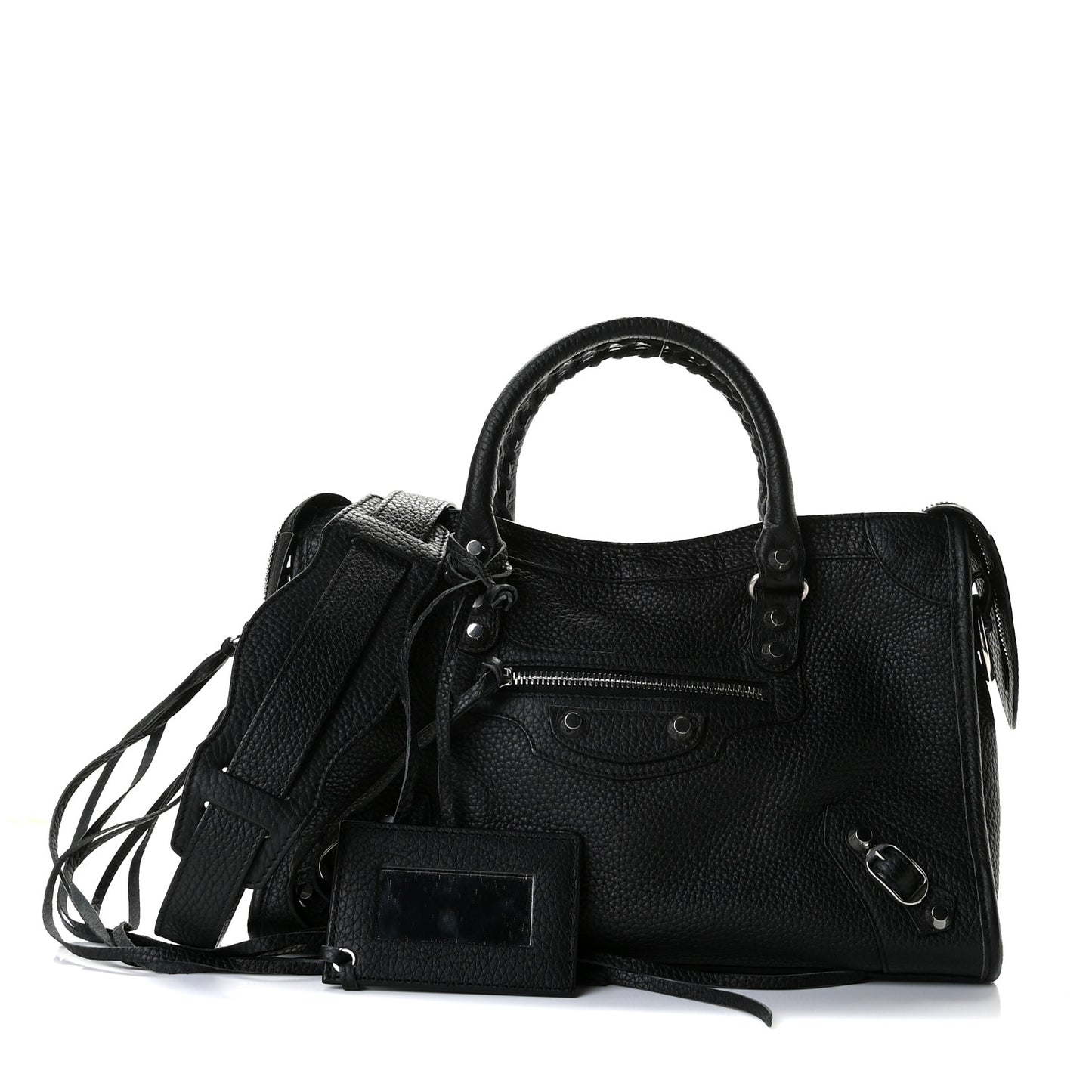 Vibrato Calfskin Classic Silver Hardware S City Black