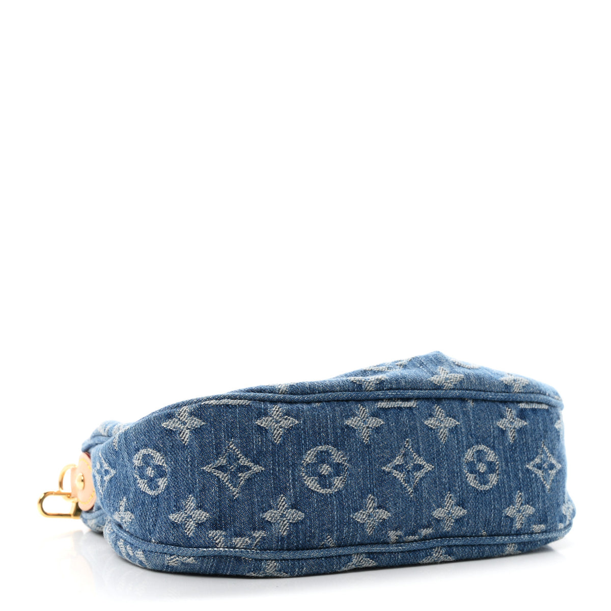 Louis Vuitton Monogram Denim Pochette Valley Blue 4 of 10