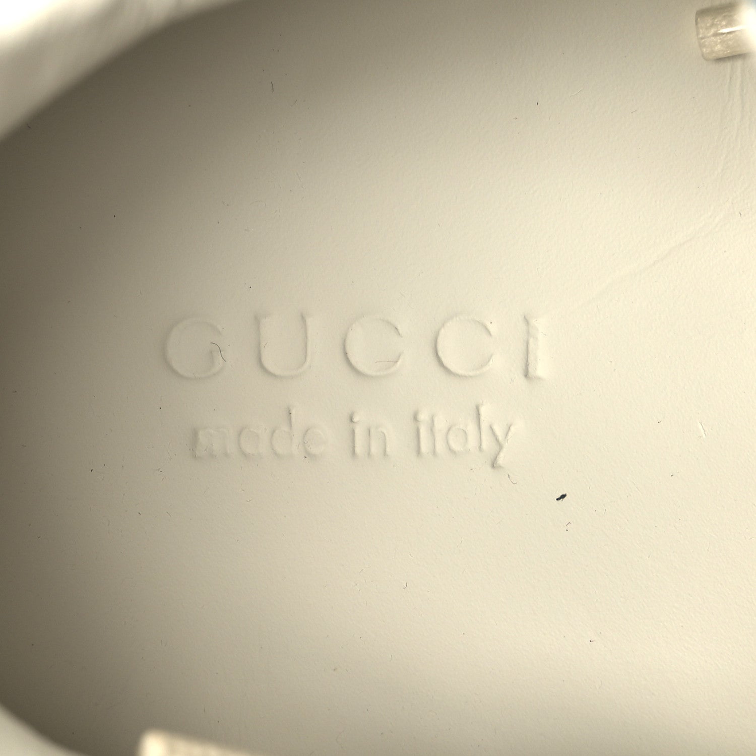 Gucci Denim GG Monogram Womens Re-Web Sneakers 38 Light Blue 9 of 11