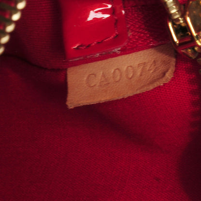 Louis Vuitton Vernis Mallory Square Rouge 7 of 7