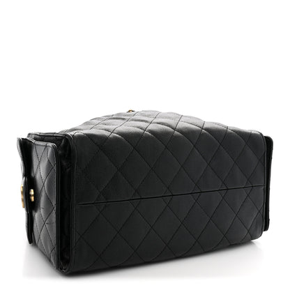 Chanel Caviar Quilted Small Chanel 25 Handbag Black 4 of 11