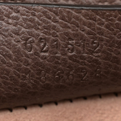 Gucci GG Supreme Monogram Textured Dollar Calfskin Top Handle Dionysus Shoulder Bag Beige Ebony New Acero 8 of 12