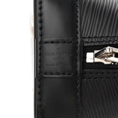 Louis Vuitton Epi Jacquard Alma BB Black 6 of 7
