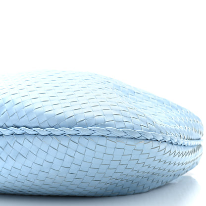 Bottega Veneta Nappa Intrecciato Large Veneta Hobo Light Blue 10 of 10